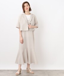 grove | 簡単に洒落見えスタイルが叶う！ボレロジャケット×キャミワンピースセット(アンサンブル)