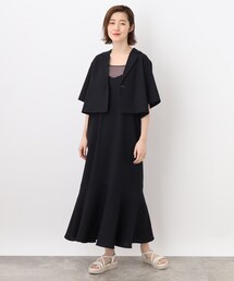 grove | 簡単に洒落見えスタイルが叶う！ボレロジャケット×キャミワンピースセット(アンサンブル)