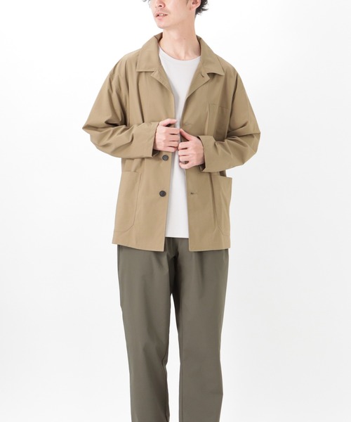 Loungedress　カバーオール　カーキ 40％OFF】オーガニックコットン カバーオール SL100001 KHAKI