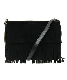 SHIPS for women | コンビフリンジポシェット(ショルダーバッグ)