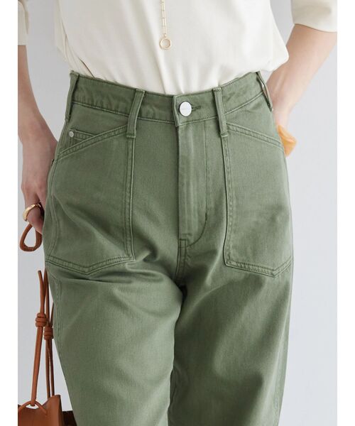 AMERICAN HOLIC（アメリカンホリック）の「ベイカーパンツ（その他パンツ・レディース・オフホワイト/カーキ・S/M/L）」の7枚目の写真