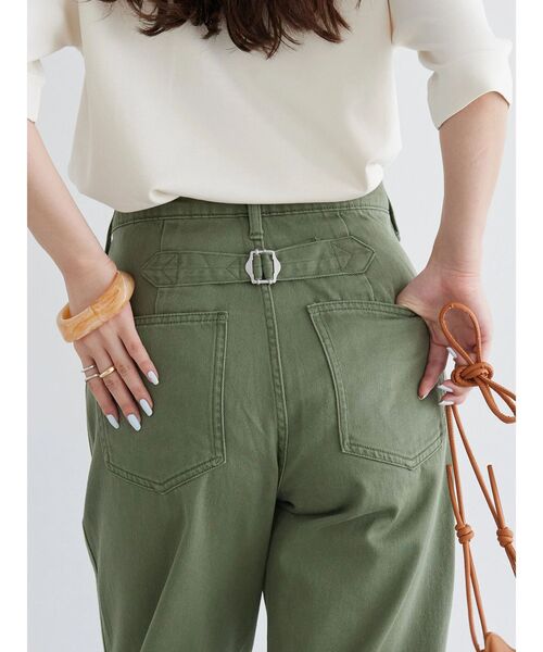 AMERICAN HOLIC（アメリカンホリック）の「ベイカーパンツ（その他パンツ・レディース・オフホワイト/カーキ・S/M/L）」の8枚目の写真