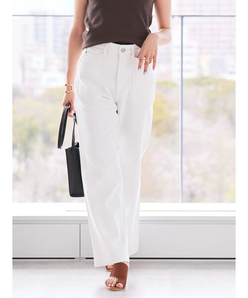 AMERICAN HOLIC（アメリカンホリック）の「ベイカーパンツ（その他パンツ・レディース・オフホワイト/カーキ・S/M/L）」の14枚目の写真