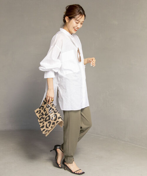 シアーオーバーシャツ