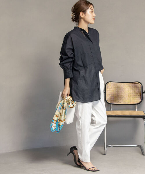 シアーオーバーシャツ