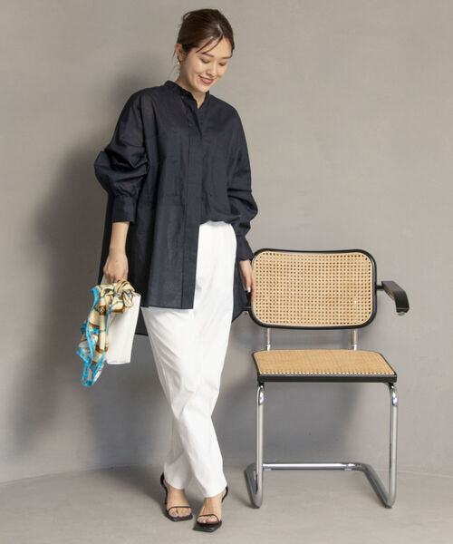 シアーオーバーシャツ