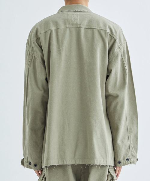 FACCIES/ファッチーズ】Silk Nep Fatigue JK（ミリタリージャケット  