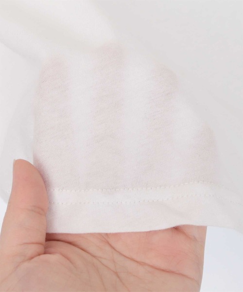 miette（ミエット）の「フロントタックデザインTシャツ（Tシャツ/カットソー・レディース・ブラック/オフホワイト・FREE）」の3枚目の写真