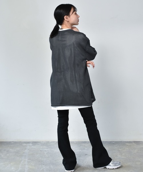 【セール】メッシュニット x 天竺Tシャツアンサンブル/レディース メンズ（Tシャツ/カットソー）｜Starting Over（スターティングオーバー）