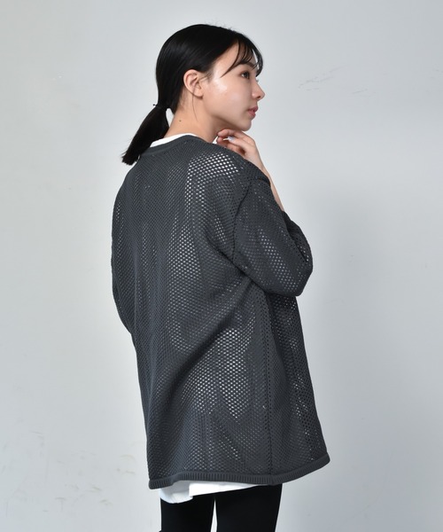 【セール】メッシュニット x 天竺Tシャツアンサンブル/レディース メンズ（Tシャツ/カットソー）｜Starting Over（スターティングオーバー）