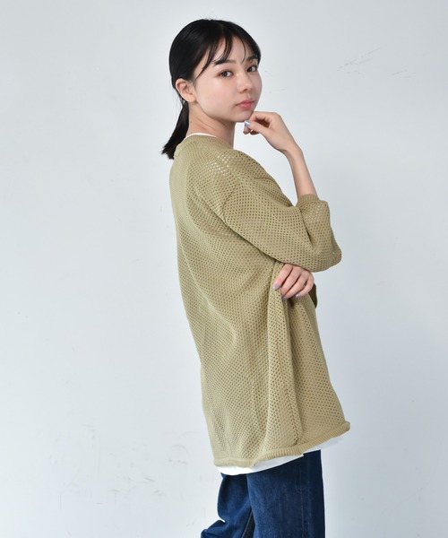 【セール】メッシュニット x 天竺Tシャツアンサンブル/レディース メンズ（Tシャツ/カットソー）｜Starting Over（スターティングオーバー）