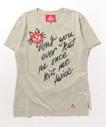 ヴィヴィアンウエストウッド キスミーキティ Tシャツワンピ　新品 タグ付き ヴィヴィアンウエストウッド キスミーキティ Tシャツワンピ 新品