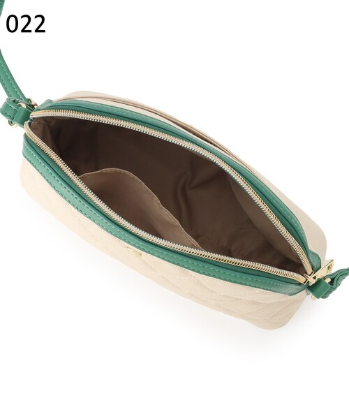 grove（グローブ）の「◆ラウンドキルトショルダー（ショルダーバッグ・レディース・ライトグレー/ブラック/グリーン・00）」の20枚目の写真