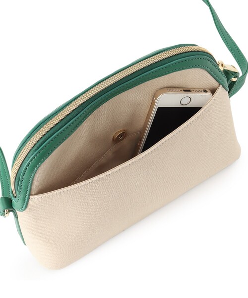 grove（グローブ）の「◆ラウンドキルトショルダー（ショルダーバッグ・レディース・ライトグレー/ブラック/グリーン・00）」の22枚目の写真