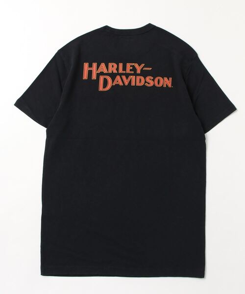 Harley-Davidson（ハーレーダビッドソン）の「ウィップラッシュポケットTシャツ（Tシャツ/カットソー・メンズ・ブラック・SMALL/MEDIUM/LARGE/X-LARGE）」の3枚目の写真