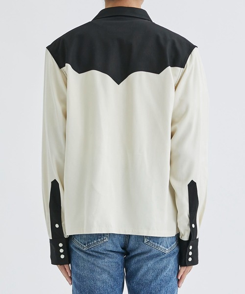 The Letters/ザレターズ】WESTERN CUTTING SHORT SHIRT（シャツ