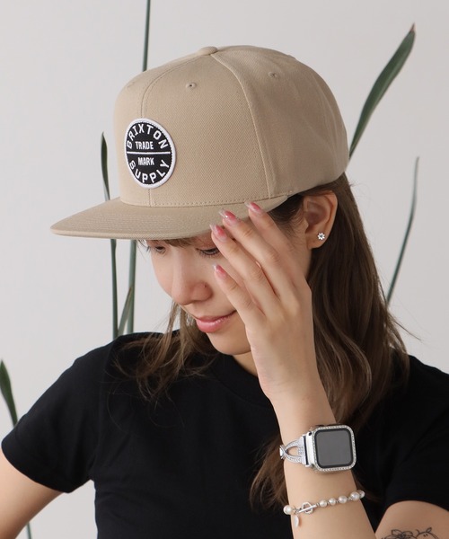 BRIXTON（ブリクストン）の「BRIXTON/ブリクストン OATH III SNAPBACK キャップ フラット（キャップ・メンズ・ブラック系/オリーブ系/ブラック/グレー系/オリーブ系2/オリーブ系3/ネイビー系/ベージュ系/チャコール/グリーン/ネイビー系1/ホワイト・FREE）」の7枚目の写真