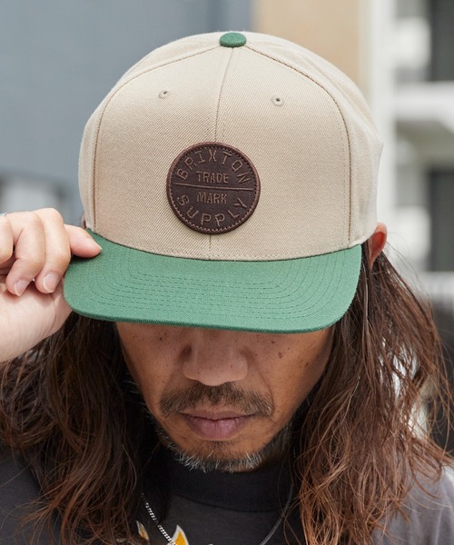 BRIXTON（ブリクストン）の「BRIXTON/ブリクストン OATH III SNAPBACK キャップ フラット 2026新作　再入荷（キャップ・メンズ・ブラック系/オリーブ系/ブラック/グレー系/オリーブ系2/オリーブ系3/ネイビー系/ベージュ系/チャコール/グリーン/ネイビー系1/ホワイト/ブラック系2/ホワイト×ブルー/カーキ/ブラック系1/グレー・FREE）」の11枚目の写真