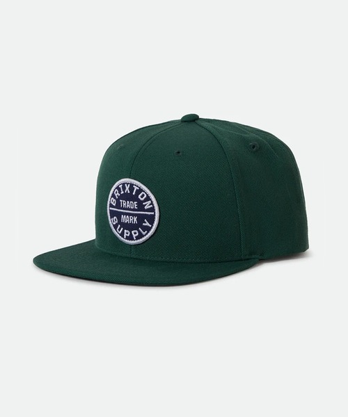 Brixton マリンキャップ　オリーブ L BRIXTON マリンキャップタイプ フィッシャーマンキャップ