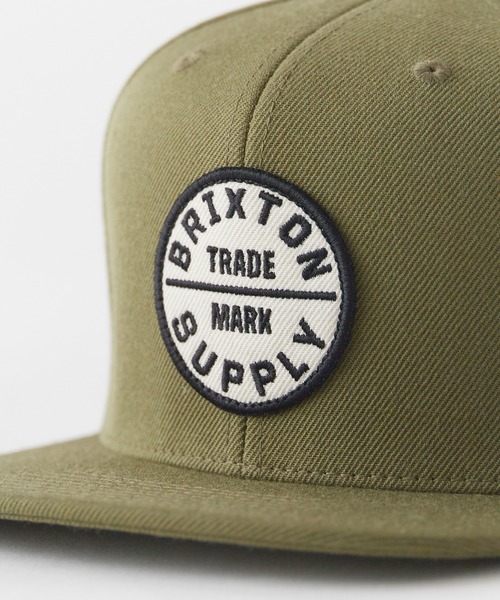 BRIXTON（ブリクストン）の「BRIXTON/ブリクストン OATH III SNAPBACK キャップ フラット（キャップ・メンズ・ブラック系/オリーブ系/ブラック/グレー系/オリーブ系2/オリーブ系3/ネイビー系/ベージュ系/チャコール/グリーン/ネイビー系1/ホワイト・FREE）」の15枚目の写真
