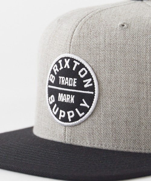 BRIXTON（ブリクストン）の「BRIXTON/ブリクストン OATH III SNAPBACK キャップ フラット（キャップ・メンズ・ブラック系/オリーブ系/ブラック/グレー系/オリーブ系2/オリーブ系3/ネイビー系/ベージュ系/チャコール/グリーン/ネイビー系1/ホワイト・FREE）」の16枚目の写真