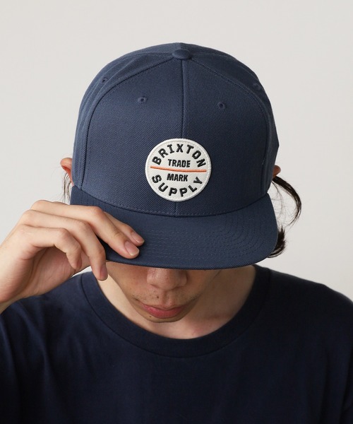 BRIXTON（ブリクストン）の「BRIXTON/ブリクストン OATH III SNAPBACK キャップ フラット（キャップ・メンズ・ブラック系/オリーブ系/ブラック/グレー系/オリーブ系2/オリーブ系3/ネイビー系/ベージュ系/チャコール/グリーン/ネイビー系1/ホワイト・FREE）」の18枚目の写真