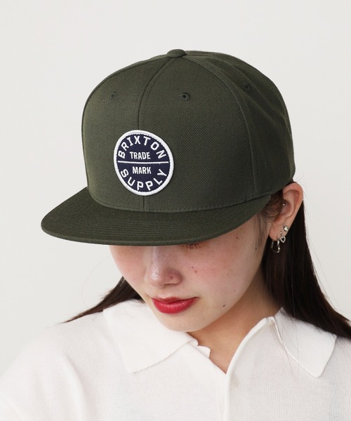 BRIXTON（ブリクストン）の「BRIXTON/ブリクストン OATH III SNAPBACK キャップ フラット（キャップ・メンズ・ブラック系/オリーブ系/ブラック/グレー系/オリーブ系2/オリーブ系3/ネイビー系/ベージュ系/チャコール/グリーン/ネイビー系1/ホワイト・FREE）」の22枚目の写真