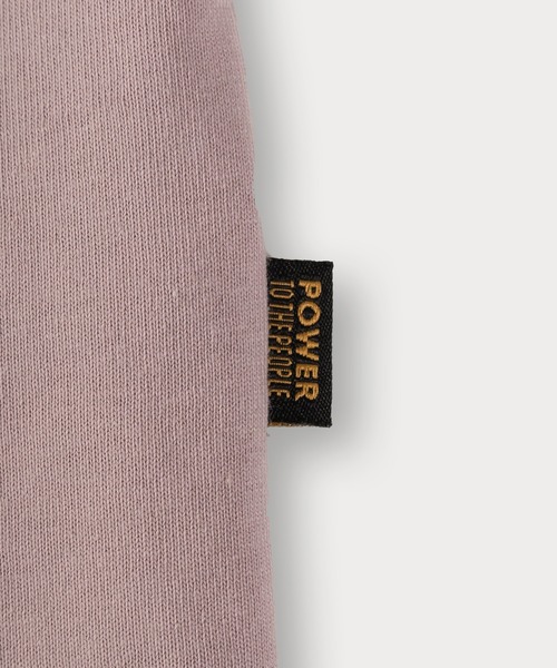 POWER TO THE PEOPLE(パワートゥーザピープル)の「アルコール&アニマルロゴ フロント刺繍Tシャツ(Tシャツ/カットソー・メンズ・ライトブルー/ブラック/オフホワイト/チャコールグレー/ホワイト/ライトパープル・M/L/XL)」の15枚目の写真