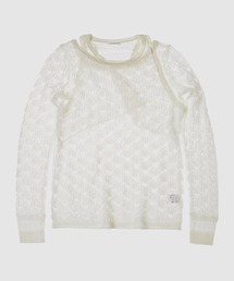 トップス OPEN SESAME CLUB mohair layer tops OPEN SESAME CLUB mohair layer tops