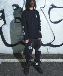 Never mind the XU / Chikashitsu+ | 【RESURRECTION13/リザラクション】damege-pants / デニムパンツ ジーンズ ダメージデニム(デニムパンツ)