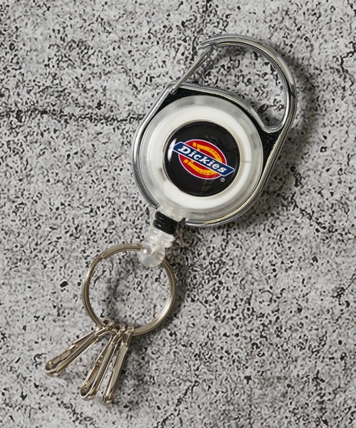Dickies（ディッキーズ）の「【DICKIES/ディッキーズ】 リールキーホルダー（キーホルダー・メンズ・イエロー/ブルー/レッド/ホワイト/ブラック・FREE）」の2枚目の写真
