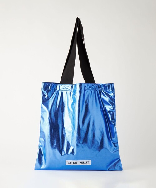 CITEN（シテン）の「＜CITEN＞メタリック トート（トートバッグ・レディース・シルバー/コバルトブルー/ブラック/ゴールド・FREE）」の5枚目の写真
