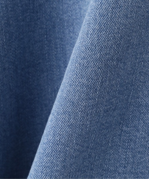 FREE'S MART（フリーズマート）の「【Sシリーズ対応】パネル切替マーメイドデニムスカート（デニムスカート・レディース・ダークネイビー/ホワイト系その他/ブルー系その他2・MEDIUM/SMALL/X-SMALL）」の4枚目の写真