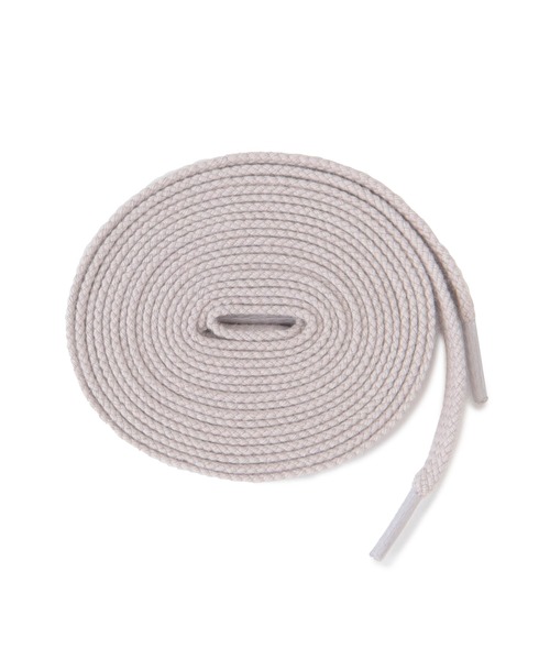 NEW BALANCE（ニューバランス）の「シューレース（平紐）（シューズ小物/雑貨・メンズ・ライトグレー/ブラック/オートミール/ホワイト/チャコールグレー/ネイビー・ONE SIZE）」の4枚目の写真