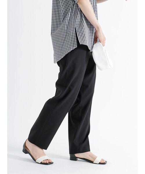 Te chichi（テチチ）の「楊柳テーパードパンツ（その他パンツ・レディース・ブラウン/オフホワイト/ブラック・M/S）」の3枚目の写真