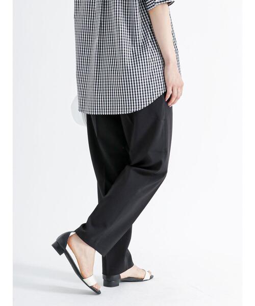 Te chichi（テチチ）の「楊柳テーパードパンツ（その他パンツ・レディース・ブラウン/オフホワイト/ブラック・M/S）」の16枚目の写真