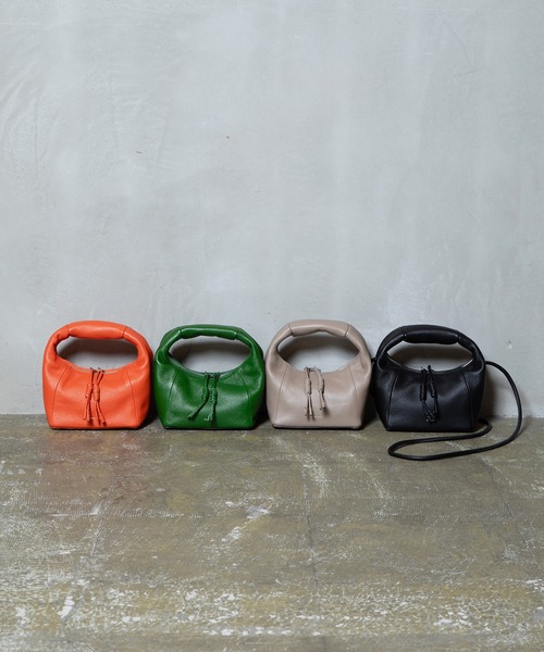 【セール】BEAURE ヴュレ カウレザー ワンハンドル ミニ ショルダー（ショルダーバッグ）｜Beau're（ヴュレ）