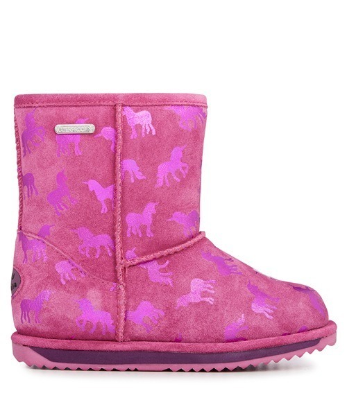EMU Australia(エミューオーストラリア)の「Rainbow Unicorn Brumby(ブーツ・キッズ・ピンク・16cm/17cm/18cm/19cm/15cm)」の3枚目の写真