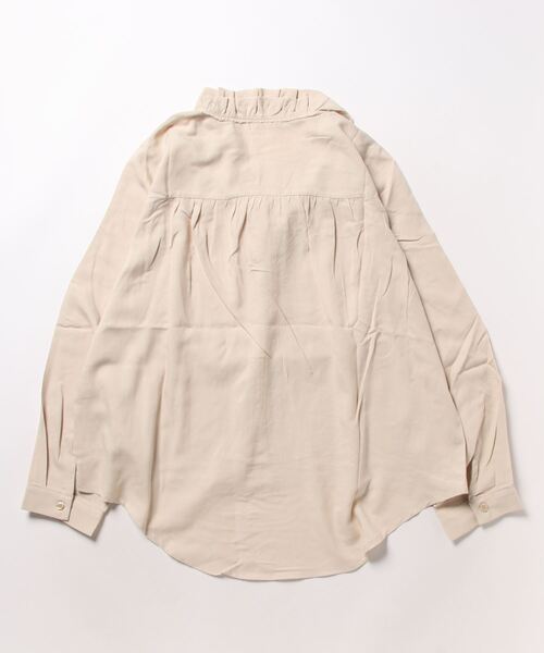 flower（フラワー）の「リトルフリルブラウス2（シャツ/ブラウス・レディース・ホワイト/ベージュ・FREE）」の16枚目の写真