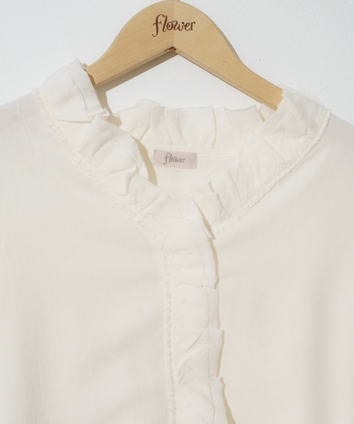 flower（フラワー）の「リトルフリルブラウス2（シャツ/ブラウス