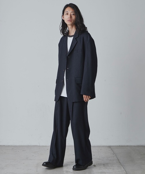 THE STANDARD（ザスタンダード）の「WEGO/【セットアップ対応】ストライプ2タックトラウザー（スラックス・メンズ・その他1・LARGE/MEDIUM）」の13枚目の写真