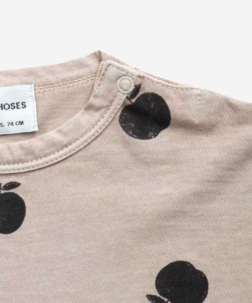 BOBO CHOSES（ボボショーズ）の「Poma allover long sleeve T-shirt（Tシャツ/カットソー・キッズ・モカ・18-24MONTH/2-3YEAR/12-18MONTH/6-12MONTH）」の4枚目の写真