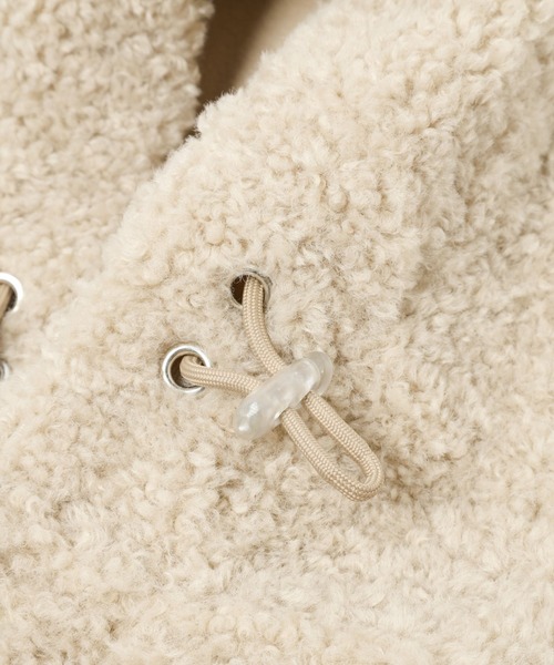 Anui（アニュイ）の「【UNISEX】フェイクボアバラクラバ（ネックウォーマー/スヌード・レディース・オフホワイト/ブルー・FREE）」の15枚目の写真