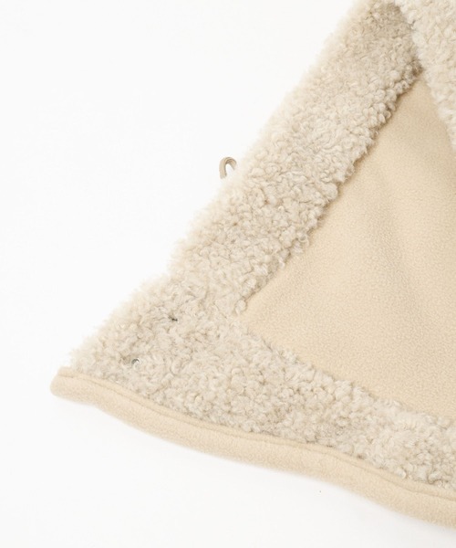 Anui（アニュイ）の「【UNISEX】フェイクボアバラクラバ（ネックウォーマー/スヌード・レディース・オフホワイト/ブルー・FREE）」の16枚目の写真