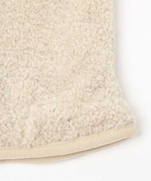 Anui（アニュイ）の「【UNISEX】フェイクボアバラクラバ（ネックウォーマー/スヌード・レディース・オフホワイト/ブルー・FREE）」の17枚目の写真