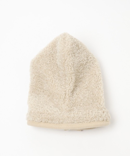 Anui（アニュイ）の「【UNISEX】フェイクボアバラクラバ（ネックウォーマー/スヌード・レディース・オフホワイト/ブルー・FREE）」の11枚目の写真