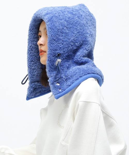 Anui（アニュイ）の「【UNISEX】フェイクボアバラクラバ（ネックウォーマー/スヌード・レディース・オフホワイト/ブルー・FREE）」の22枚目の写真
