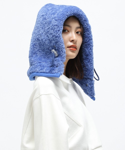 Anui（アニュイ）の「【UNISEX】フェイクボアバラクラバ（ネックウォーマー/スヌード・レディース・オフホワイト/ブルー・FREE）」の20枚目の写真