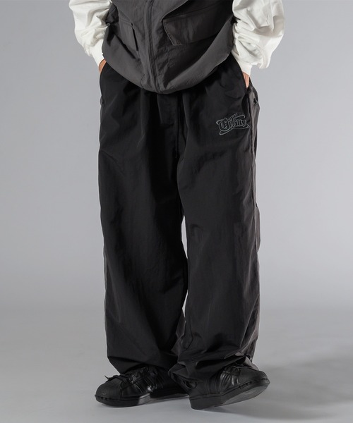 kutir（クティール）の「【低身長向けアイテム】2way配色ナイロンラインパンツ（その他パンツ・メンズ・ピンク系その他/ブラック/ネイビー・MEDIUM/SMALL）」の4枚目の写真