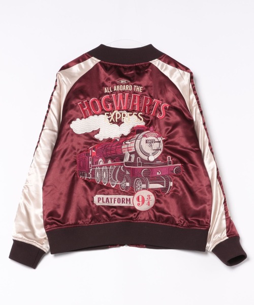 ハリーポッター スカジャン (L) ホグワーツ エクスプレス プラットフォーム ハリーポッター スカジャン (L) ホグワーツ エクスプレス